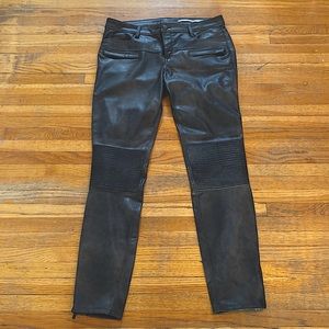 NWOT Zara Faux Leather Pants
